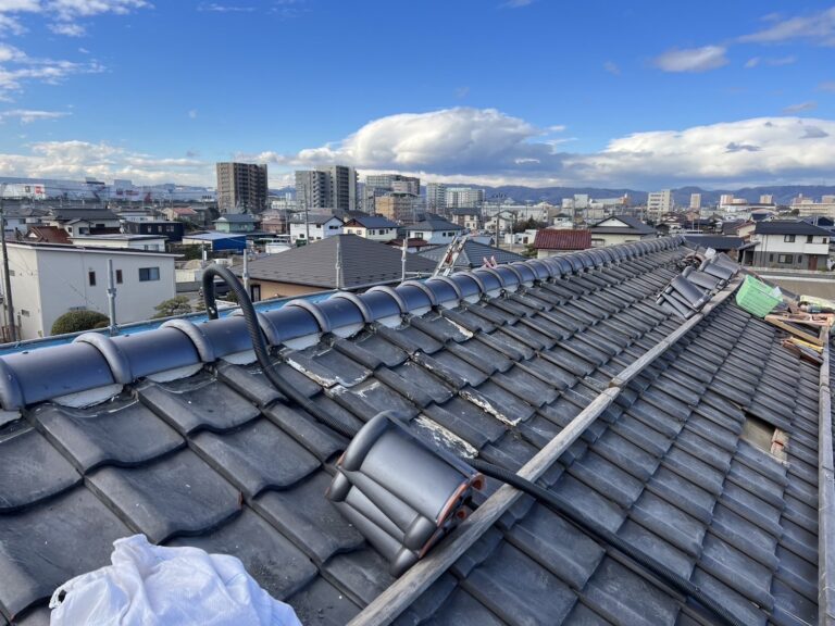 名取市Y様宅　瓦屋根修繕工事