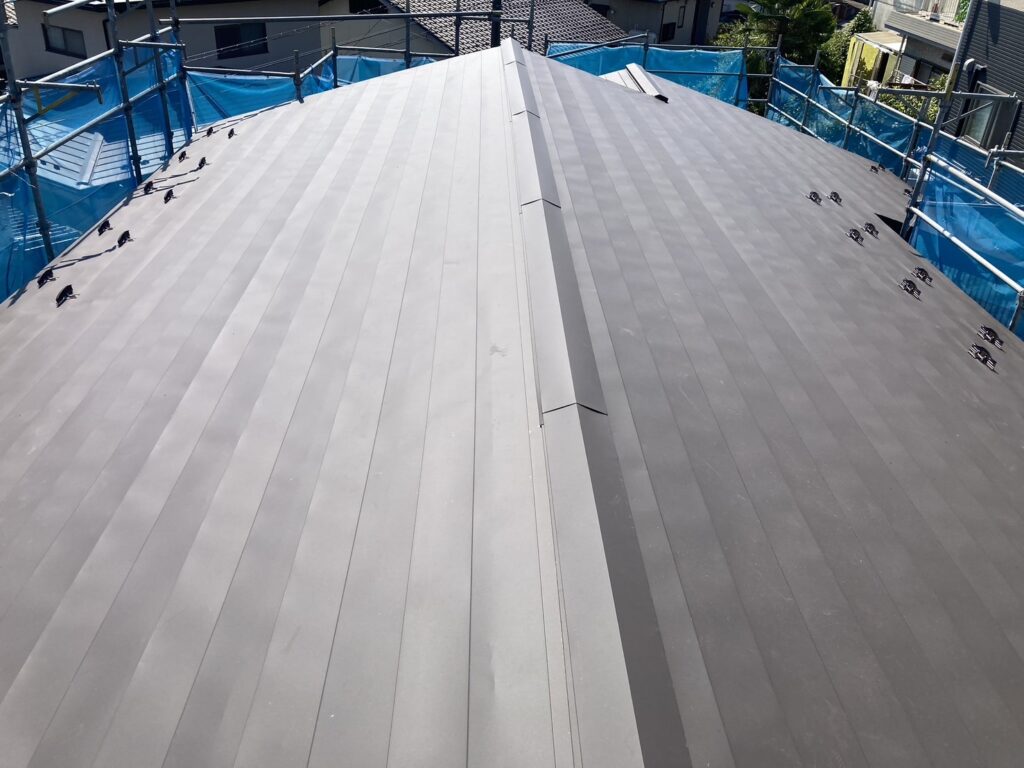 仙台市太白区A様宅　屋根カバールーフ工事