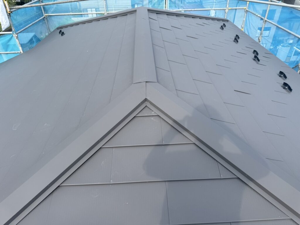 塩釜市H様宅　屋根カバールーフ工事