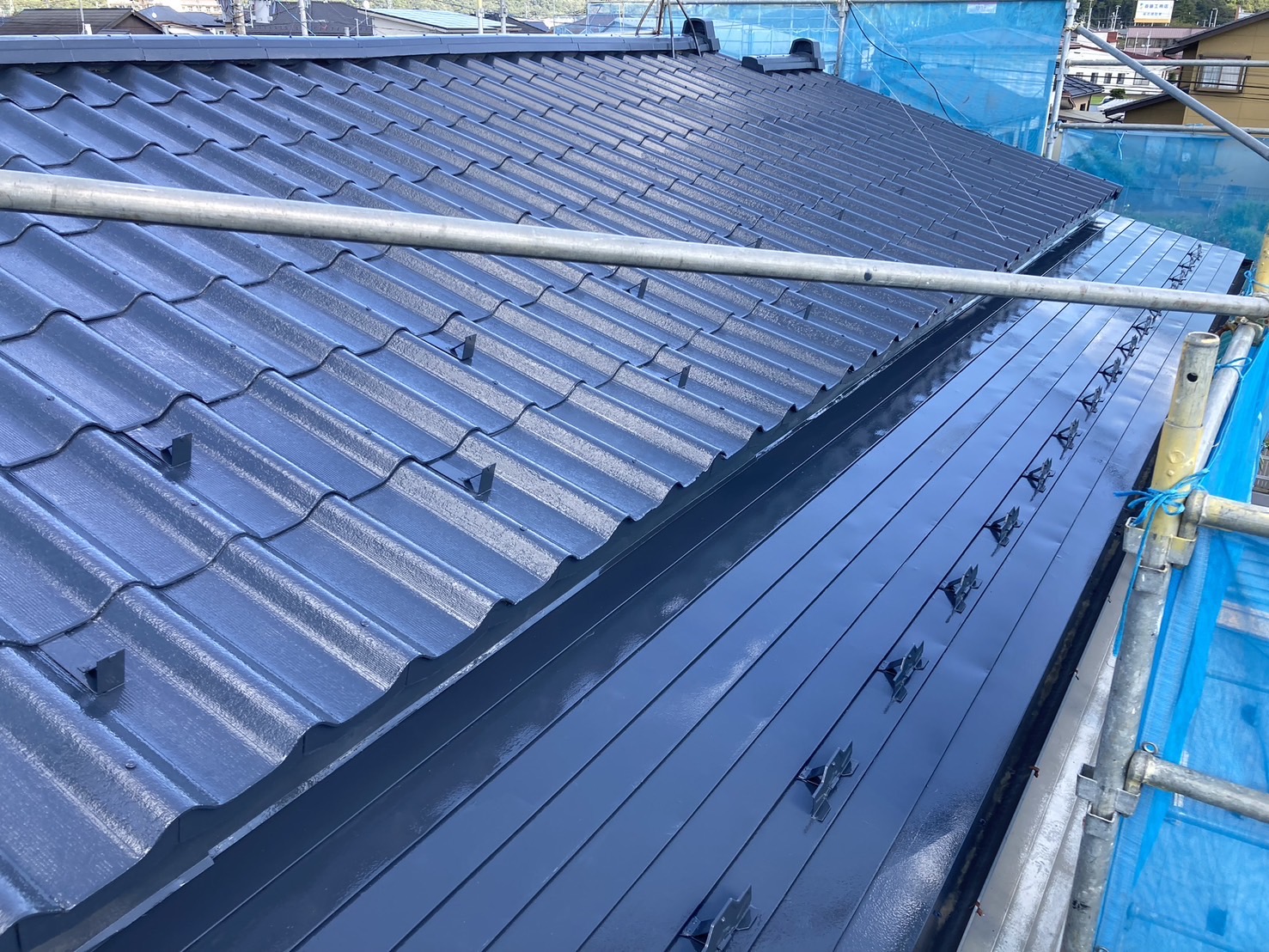 大河原屋根塗装工事