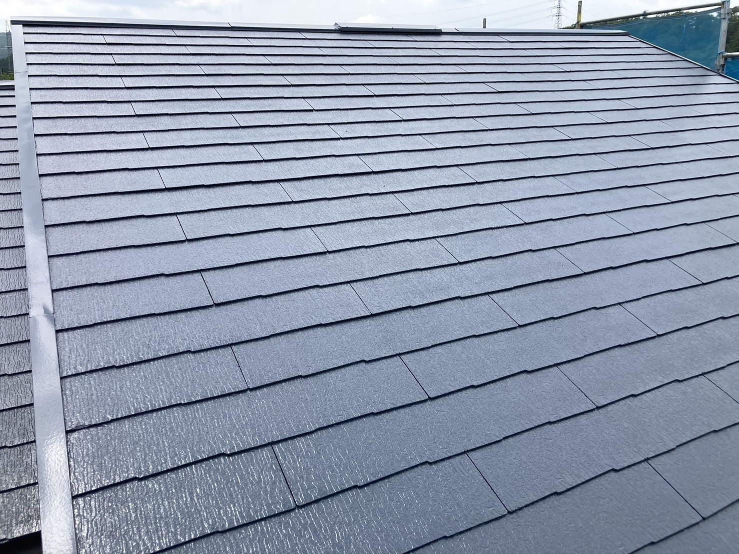 泉区屋根塗装工事