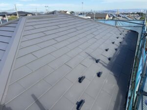 名取市H様宅　屋根カバールーフ工事