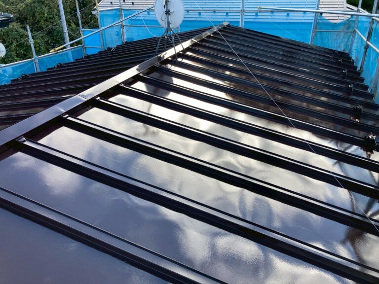 太白区屋根塗装工事