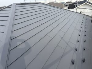 名取市M様宅　屋根カバールーフ(スーパーガルテクト)工事