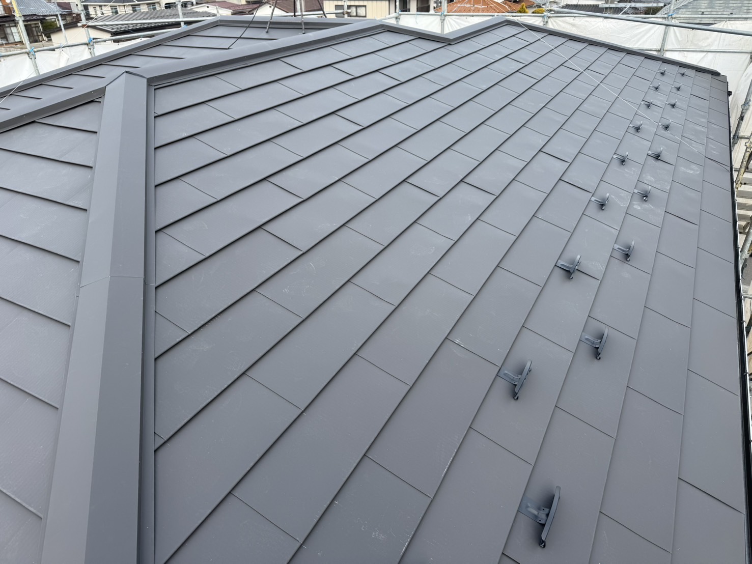 亘理町カバールーフ工事