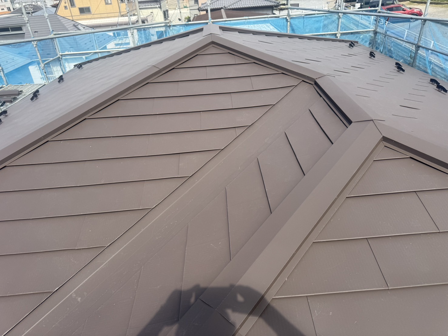 青葉区カバールーフ工事