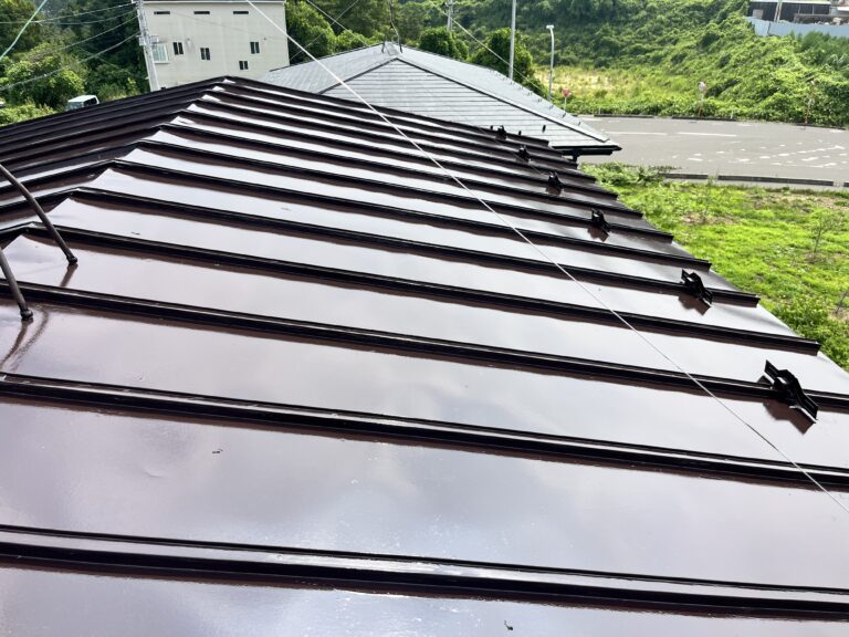 亘理町屋根塗装工事